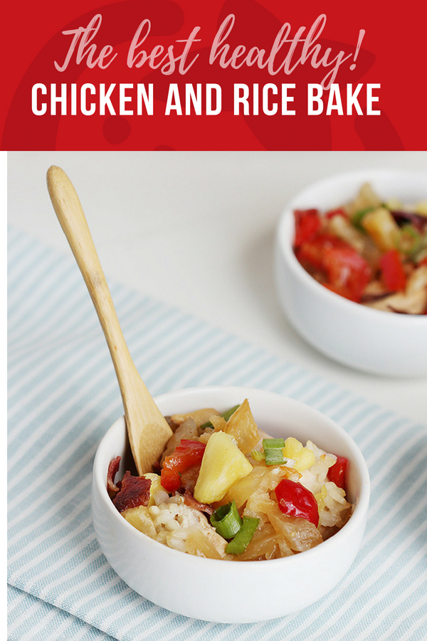 An all-in-one chicken bake with tropical and bright flavors, yet the comfort of a baked dinner meal. Easy Tropical Chicken and Rice Bake...... Easy Tropical Chicken and Rice Bake