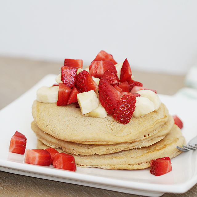 kid friendly eggless pancakes