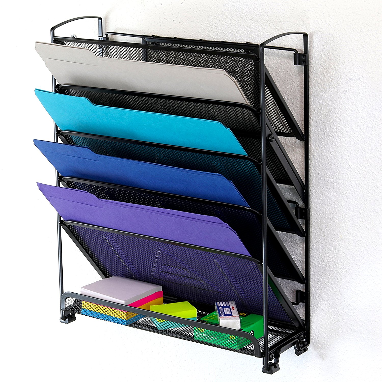 School Morning Routine Wall Organizer