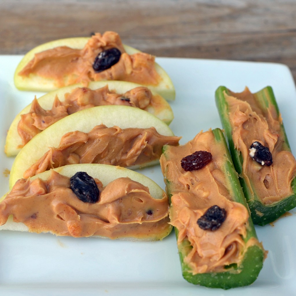 Peanut Butter Apples and Celery Super Healthy Kids