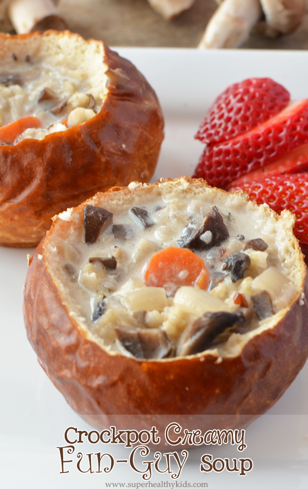 Crockpot Creamy Mushroom Soup Recipe | Healthy Ideas for Kids