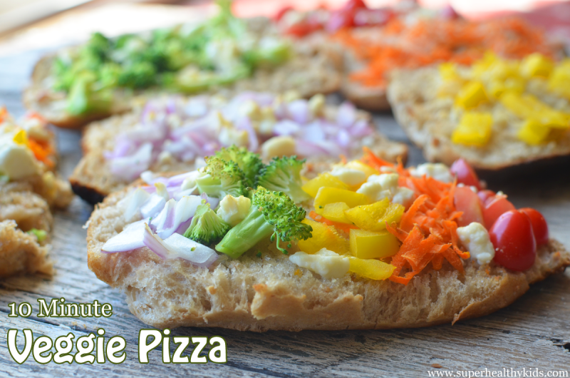 loaf recipe charcoal Ideas for Kids 10 Minute Veggie  Recipe Pizza Healthy