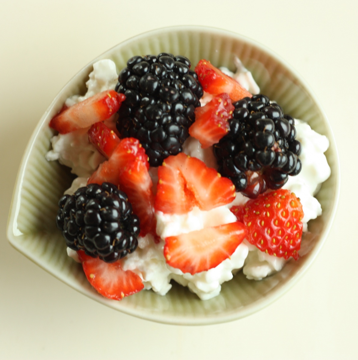 Cottage Cheese and Berries Super Healthy Kids